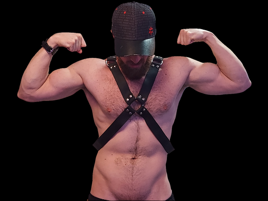 Cross Over Harness – Polished Steel Edition
